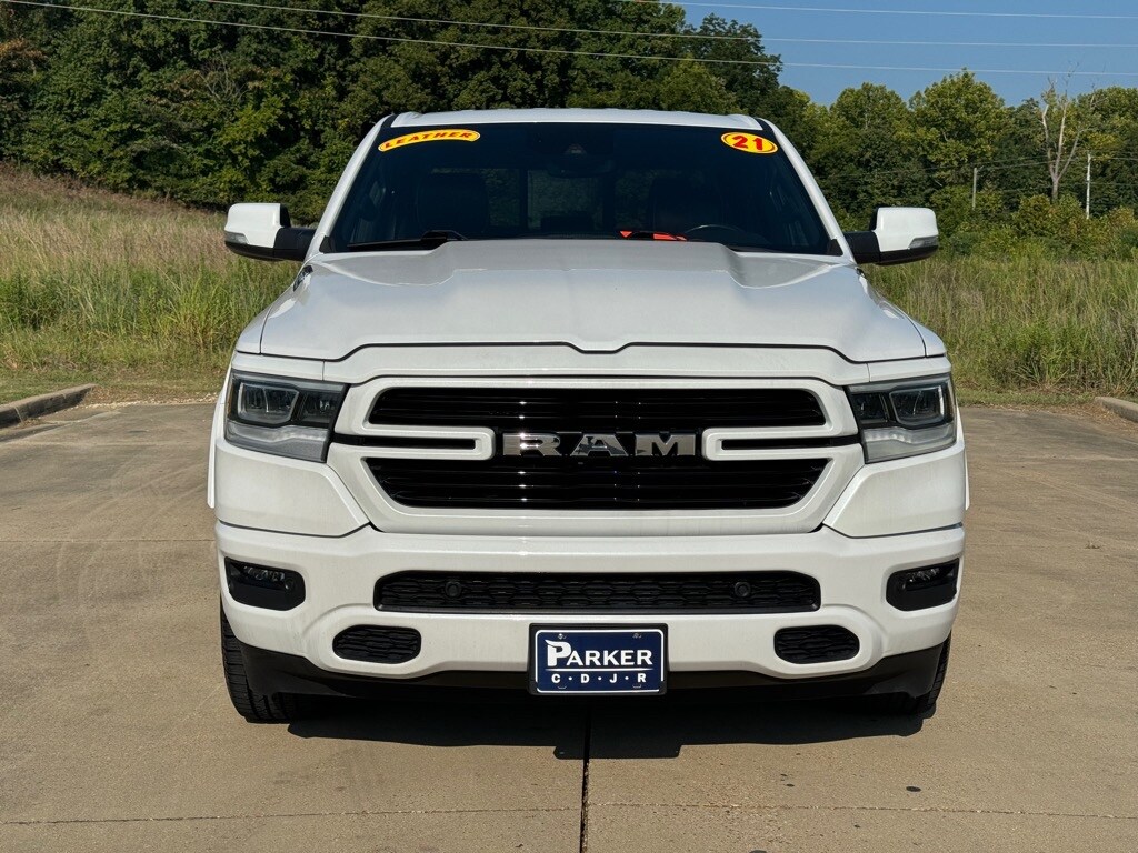 Used 2021 RAM Ram 1500 Pickup Laramie with VIN 1C6SRFJT0MN592185 for sale in Starkville, MS