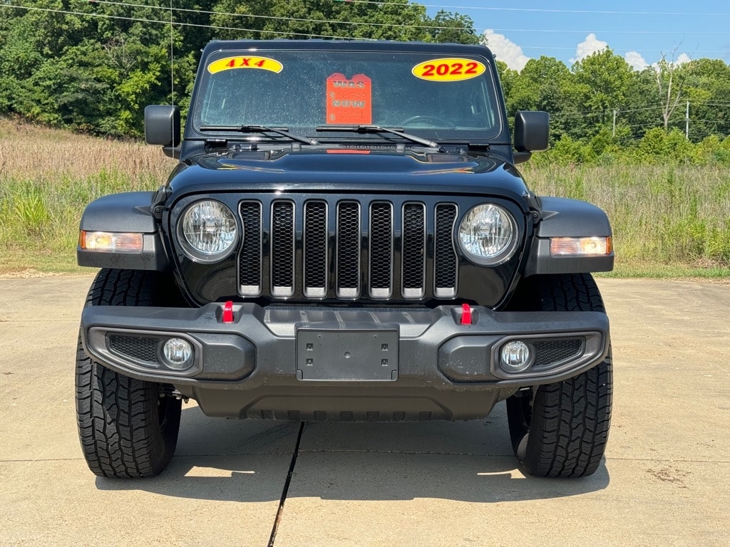 Used 2022 Jeep Wrangler Unlimited Rubicon with VIN 1C4HJXFN6NW216306 for sale in Starkville, MS