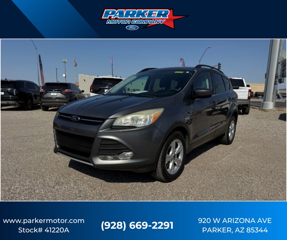 Used 2014 Ford Escape SE with VIN 1FMCU9G9XEUD31898 for sale in Parker, AZ