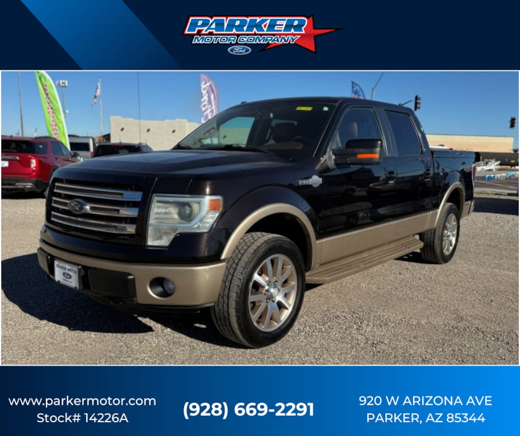 Used 2013 Ford F-150 King Ranch Crew Cab Truck