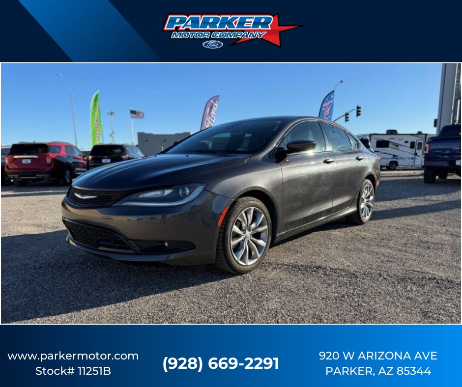 2016 Chrysler 200 S