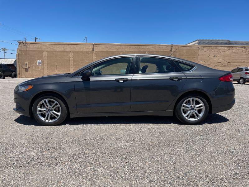 Used 2018 Ford Fusion SE with VIN 3FA6P0HD5JR218648 for sale in Parker, AZ