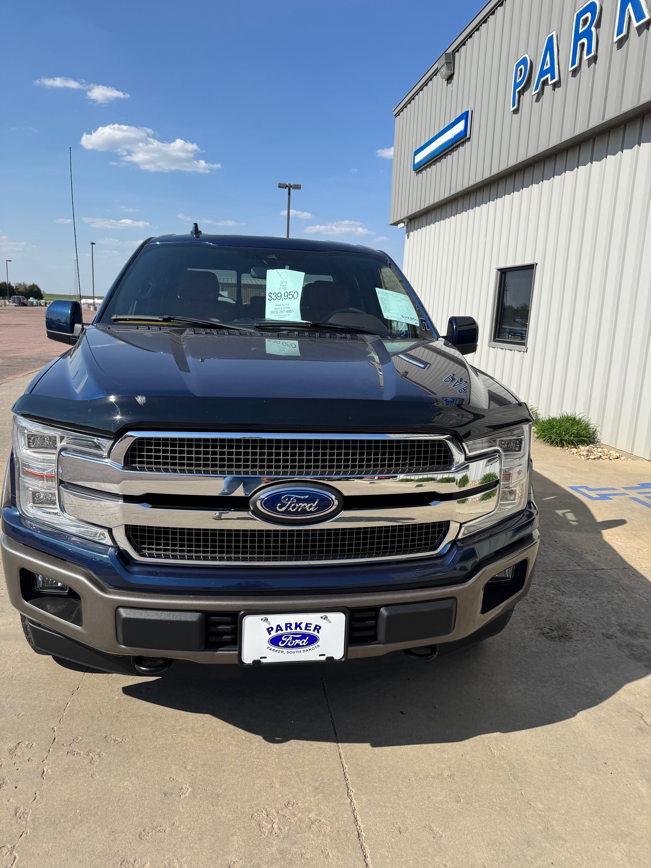 Used 2019 Ford F-150 King Ranch with VIN 1FTEW1E58KKE37542 for sale in Parker, SD