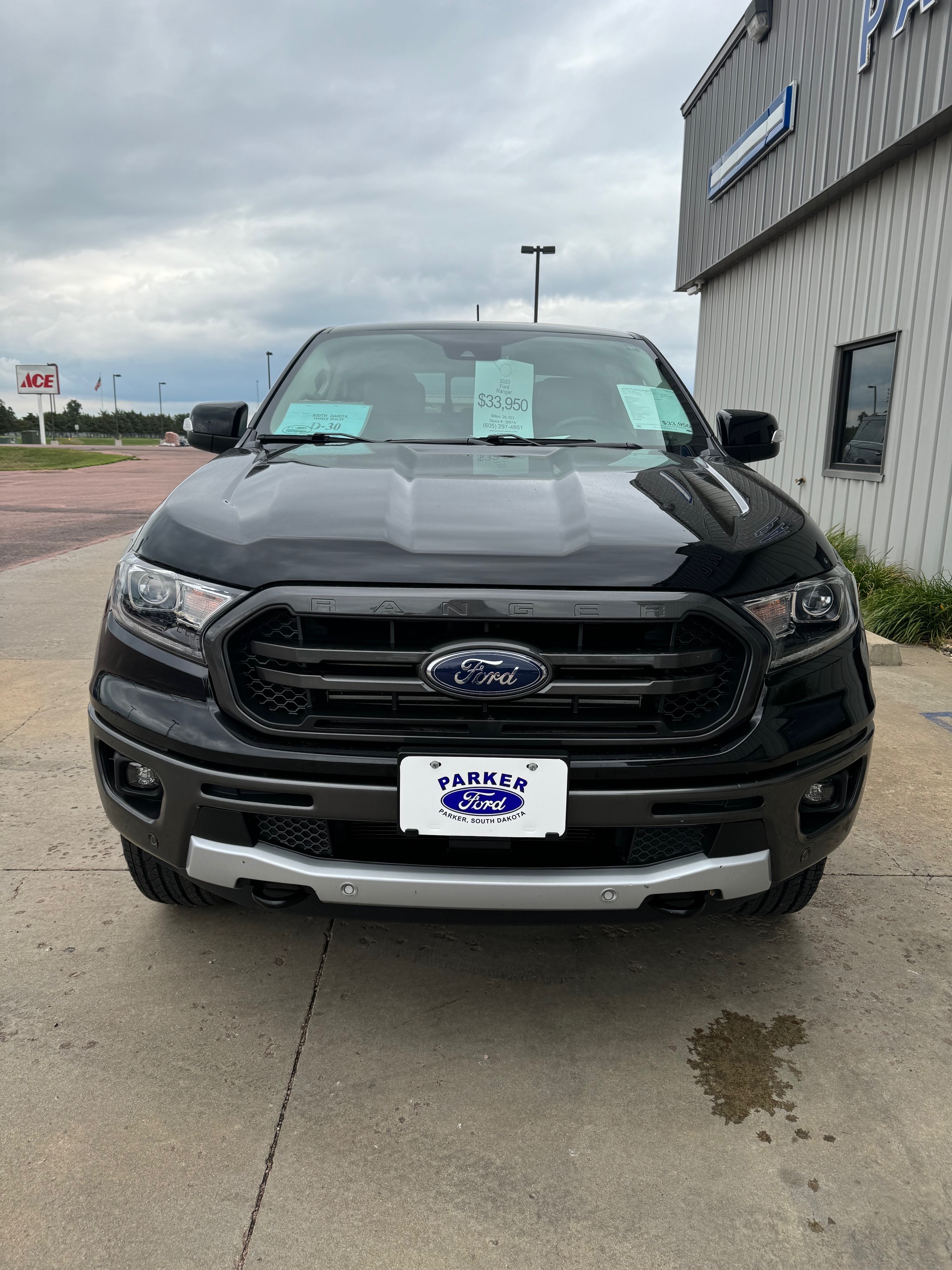 Used 2020 Ford Ranger Lariat with VIN 1FTER4FH9LLA64279 for sale in Parker, SD