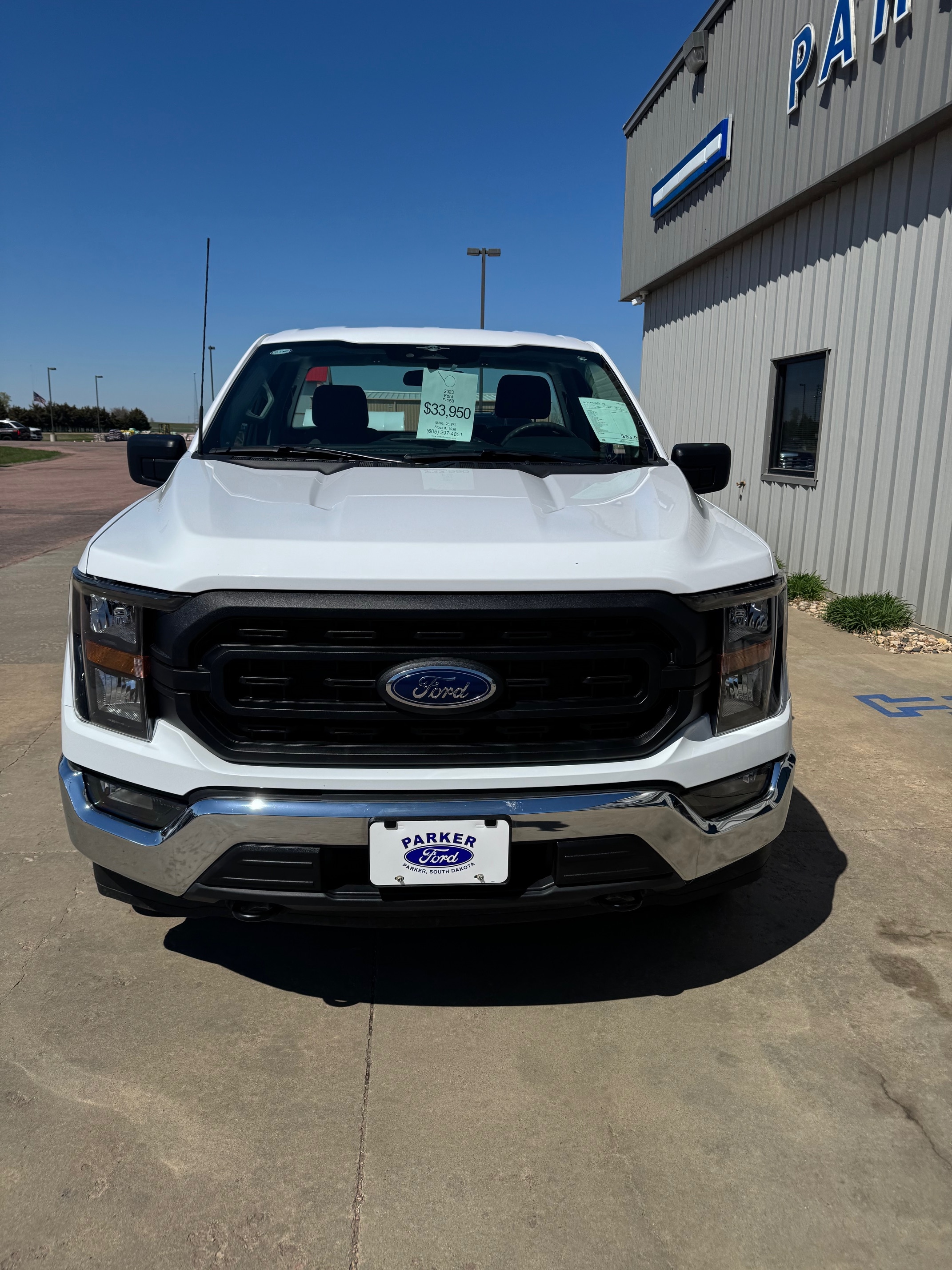 Used 2023 Ford F-150 XL with VIN 1FTMF1EP5PKF16932 for sale in Parker, SD