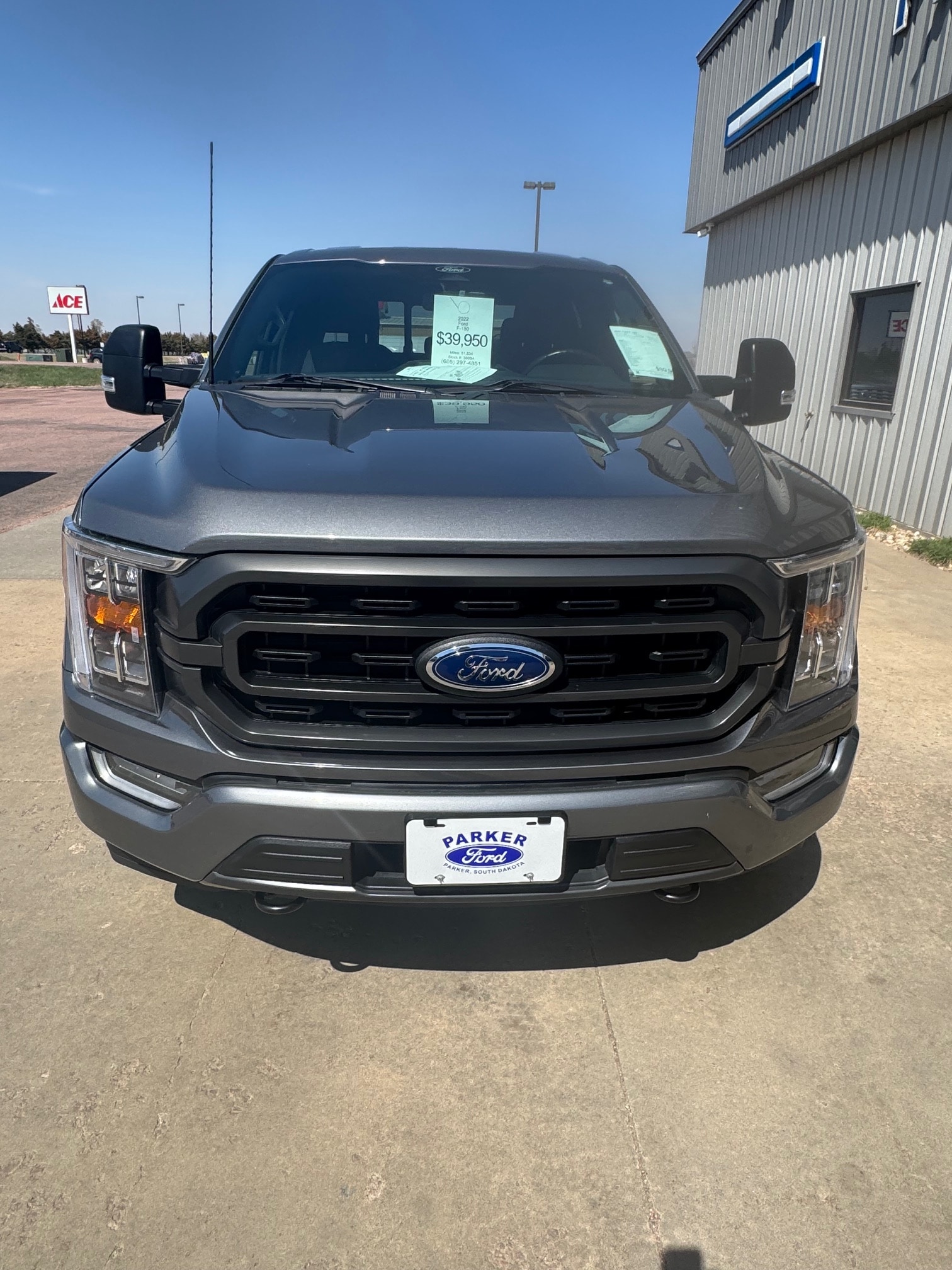 Used 2022 Ford F-150 XLT with VIN 1FTFW1E85NKE51675 for sale in Parker, SD