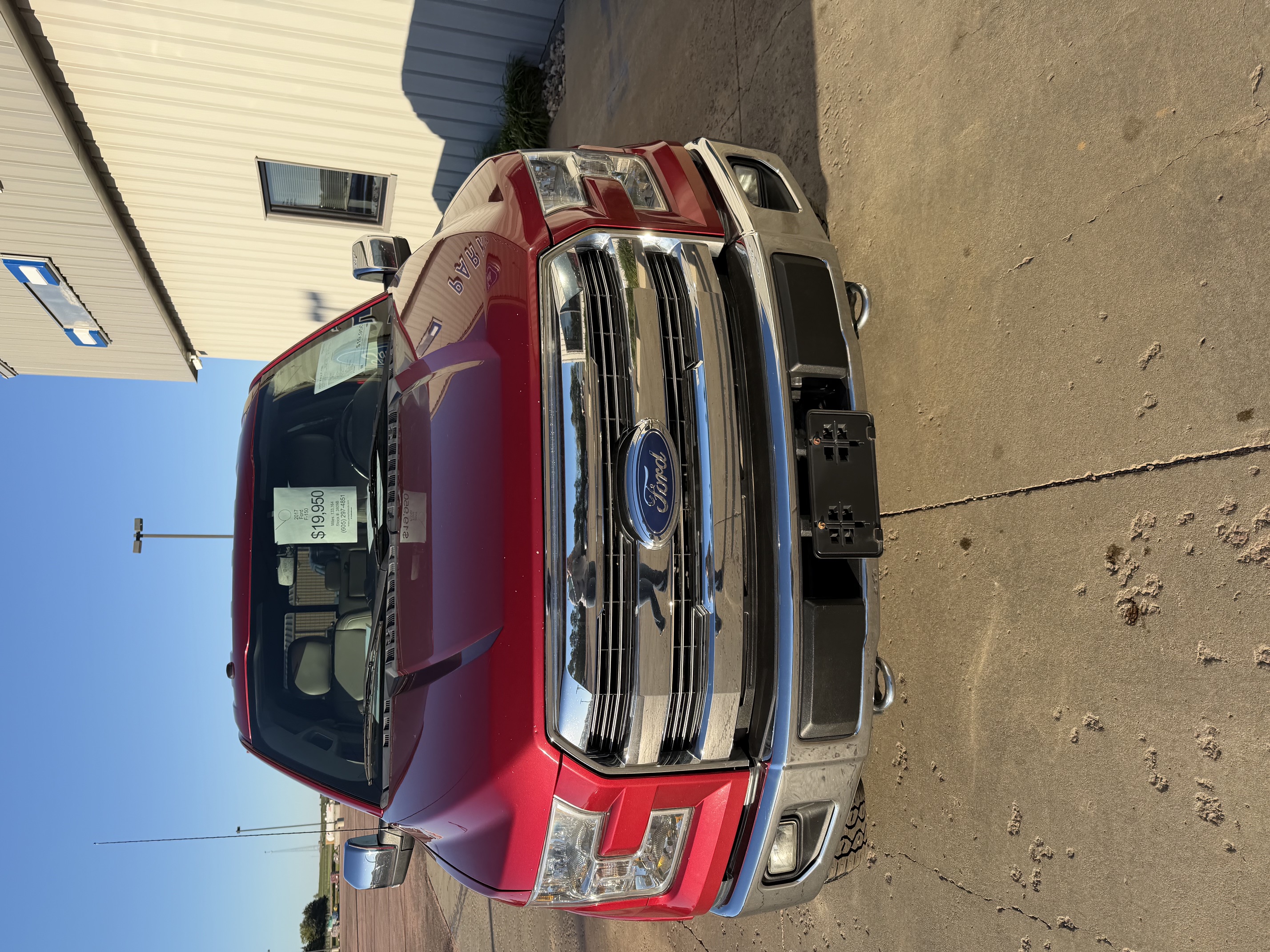 Used 2017 Ford F-150 Lariat with VIN 1FTEW1EG4HKC29118 for sale in Parker, SD