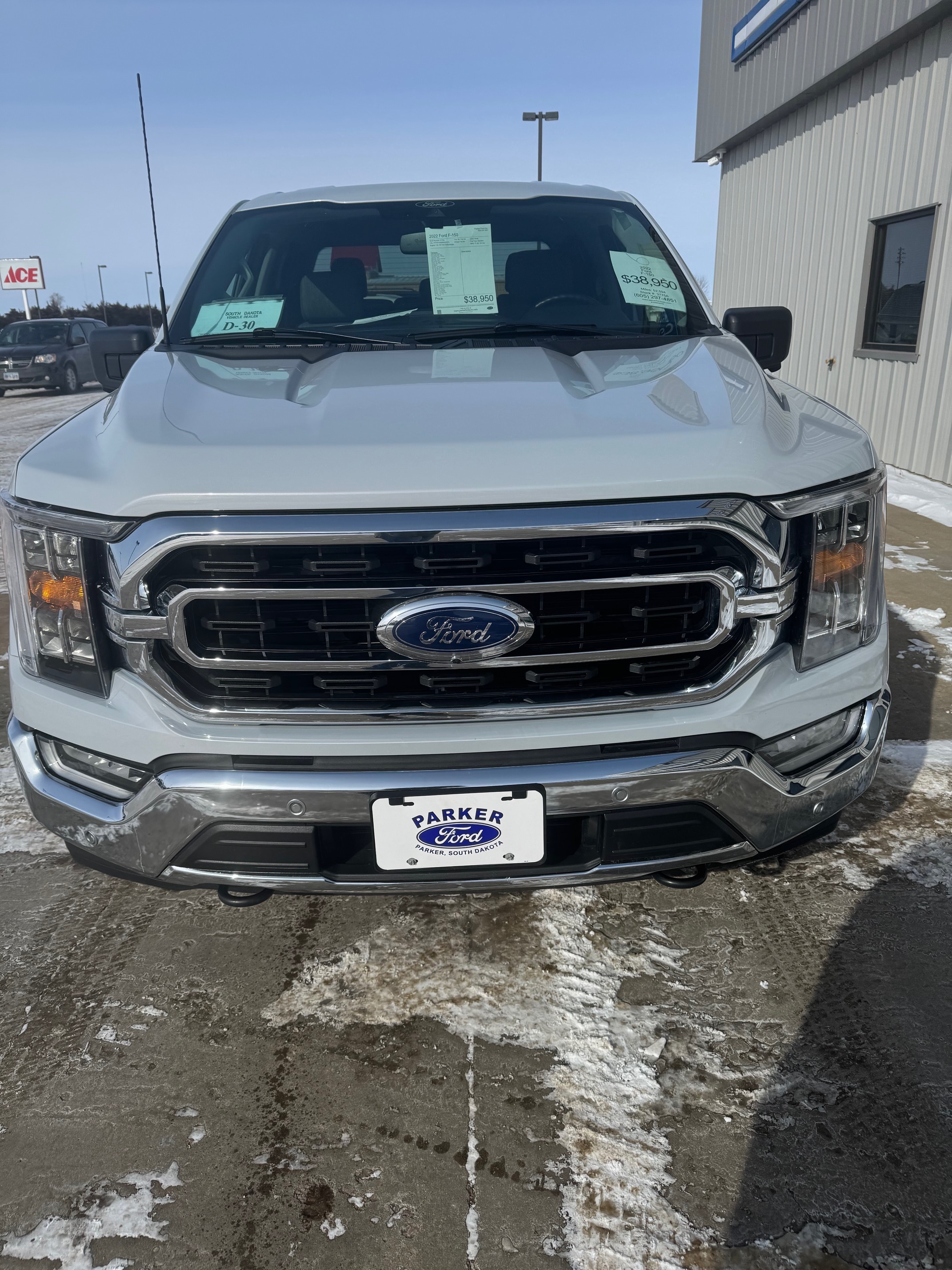 Used 2022 Ford F-150 XLT with VIN 1FTFW1E89NKD41079 for sale in Parker, SD