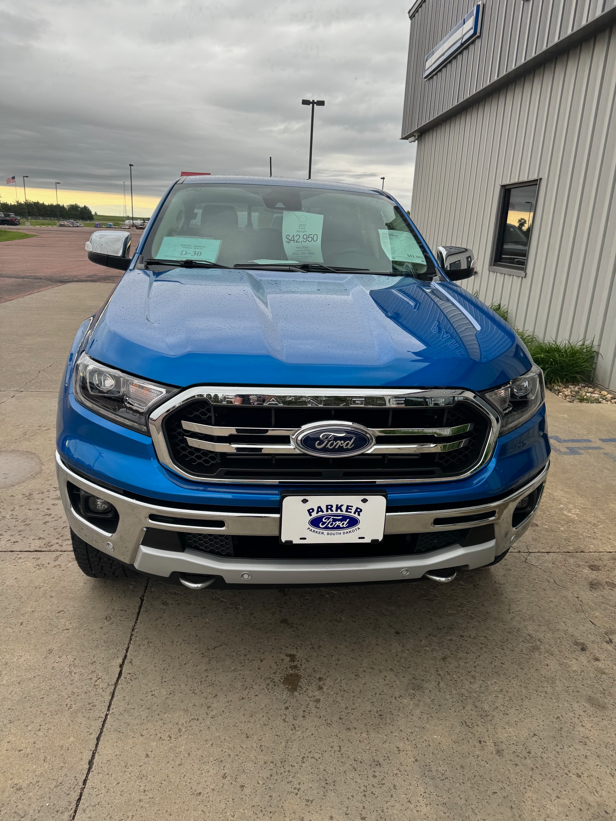 Used 2023 Ford Ranger Lariat with VIN 1FTER4FH0PLE32581 for sale in Parker, SD