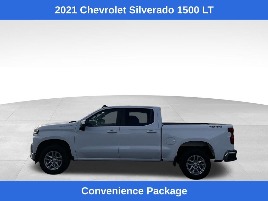 Used 2021 Chevrolet Silverado 1500 LT with VIN 1GCPYJEK2MZ389412 for sale in Hornell, NY