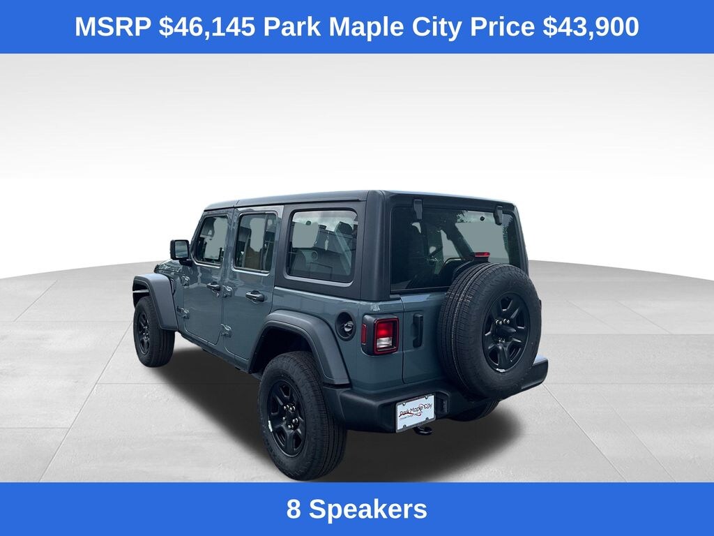New 2025 Jeep Wrangler 4-DOOR SPORT Sport Utility