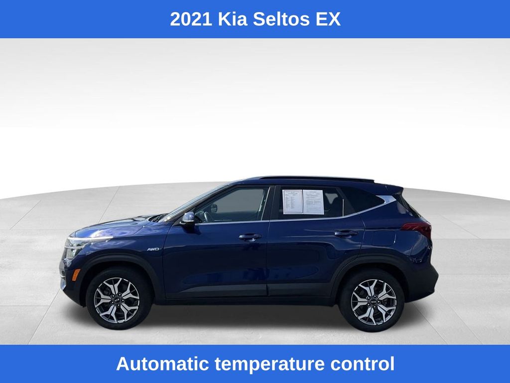 Used 2021 Kia Seltos EX with VIN KNDERCAA7M7160068 for sale in Hornell, NY