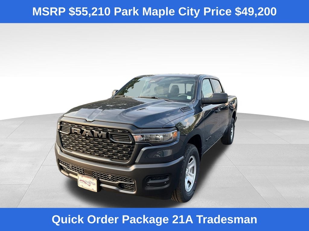 New 2026 Ram 1500 TRADESMAN CREW CAB 4X4 5'7 BOX Pickup
