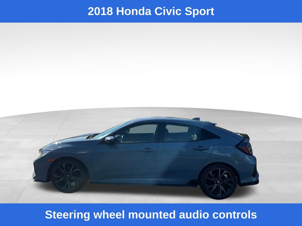 Used 2018 Honda Civic Hatchback Sport with VIN SHHFK7H47JU405522 for sale in Hornell, NY