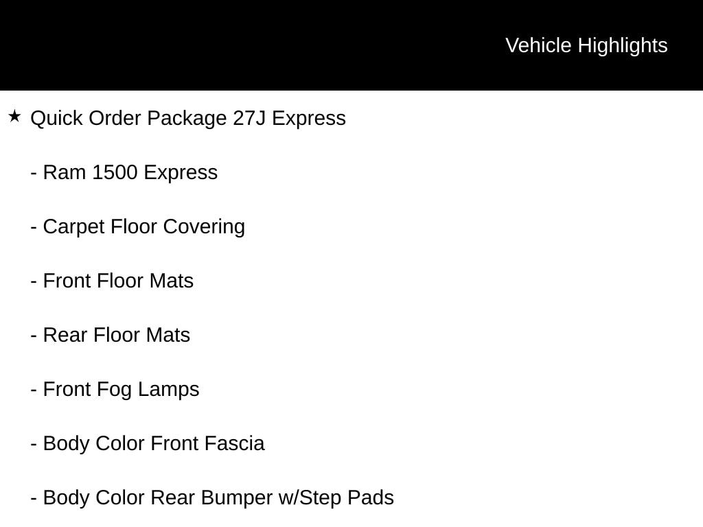 Used 2019 Ram 1500 Classic Express Truck