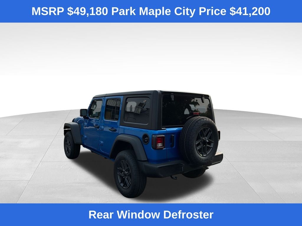 New 2025 Jeep Wrangler 4-DOOR SPORT S Sport Utility