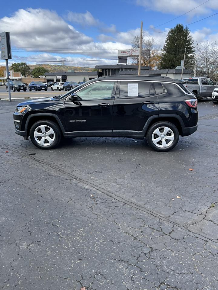 Used 2019 Jeep Compass Latitude with VIN 3C4NJDBB3KT593450 for sale in Hornell, NY
