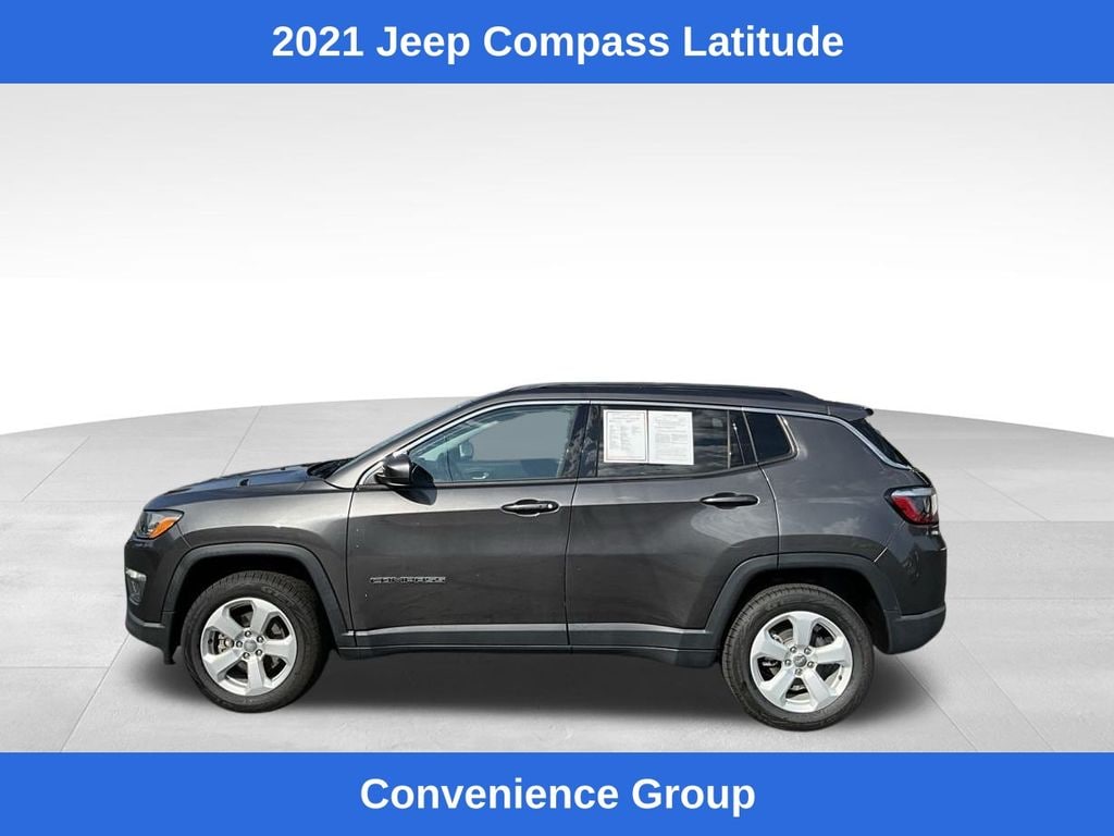 Used 2021 Jeep Compass Latitude with VIN 3C4NJDBB4MT530733 for sale in Hornell, NY