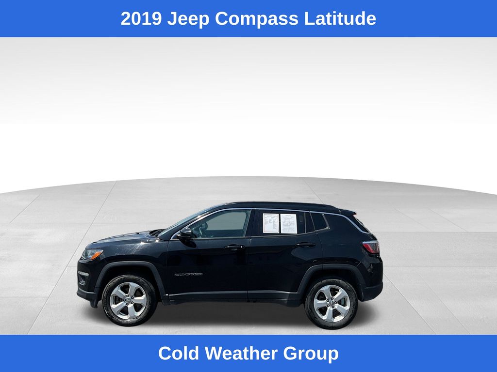 Used 2019 Jeep Compass Latitude with VIN 3C4NJDBB0KT714466 for sale in Hornell, NY