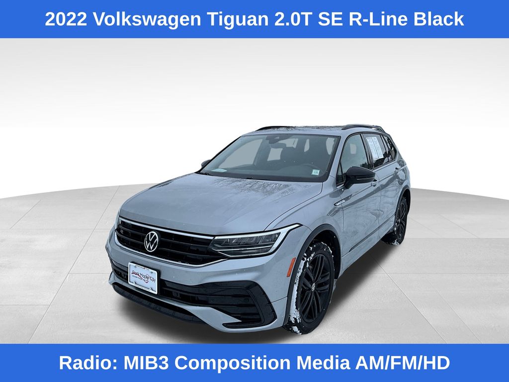 2022 Volkswagen Tiguan SE R-LINE BLACK