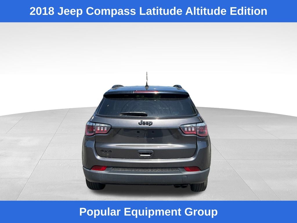 Used 2018 Jeep Compass Altitude with VIN 3C4NJDBBXJT304112 for sale in Hornell, NY