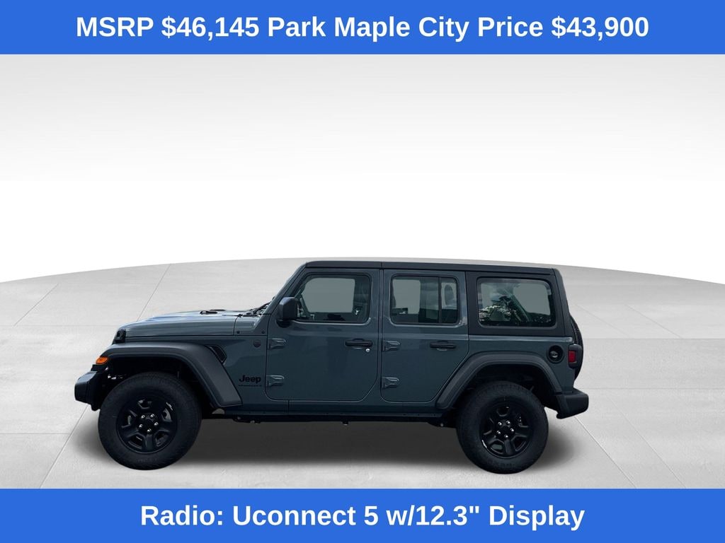 New 2025 Jeep Wrangler 4-DOOR SPORT Sport Utility