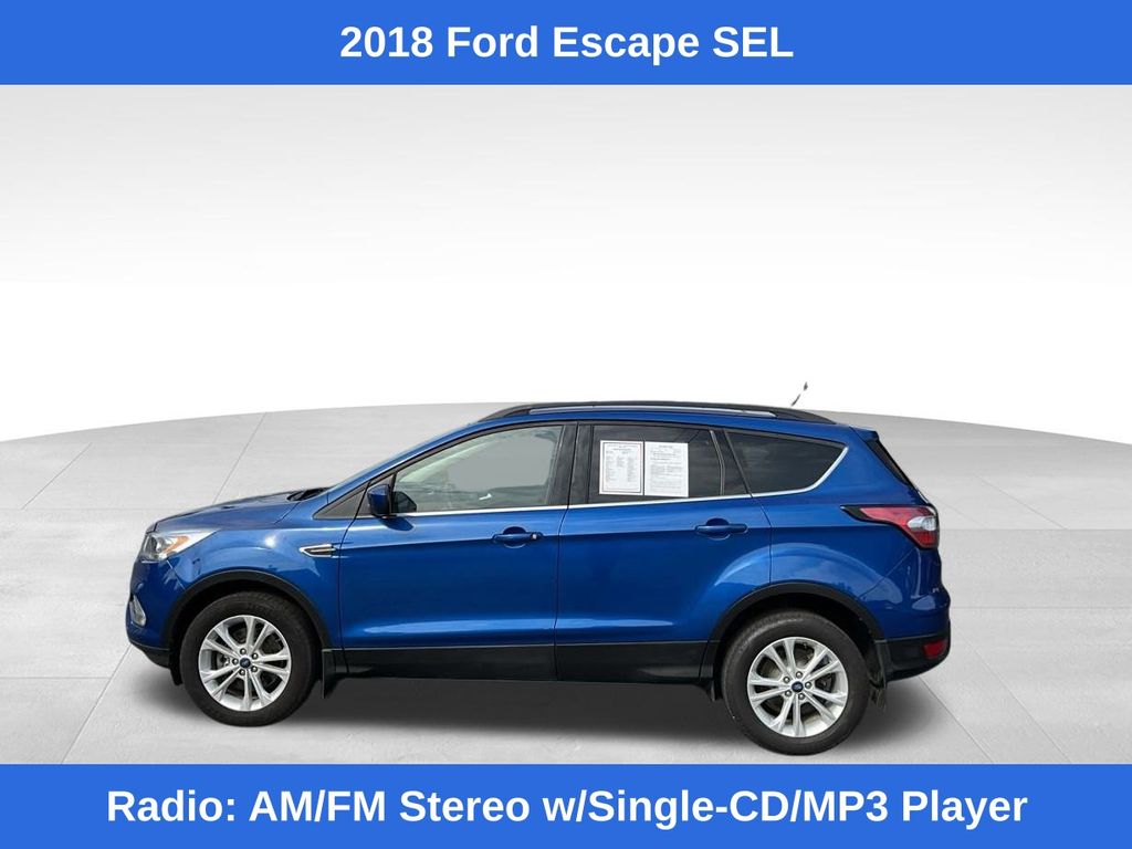 Used 2018 Ford Escape SEL with VIN 1FMCU9HD9JUD56434 for sale in Hornell, NY