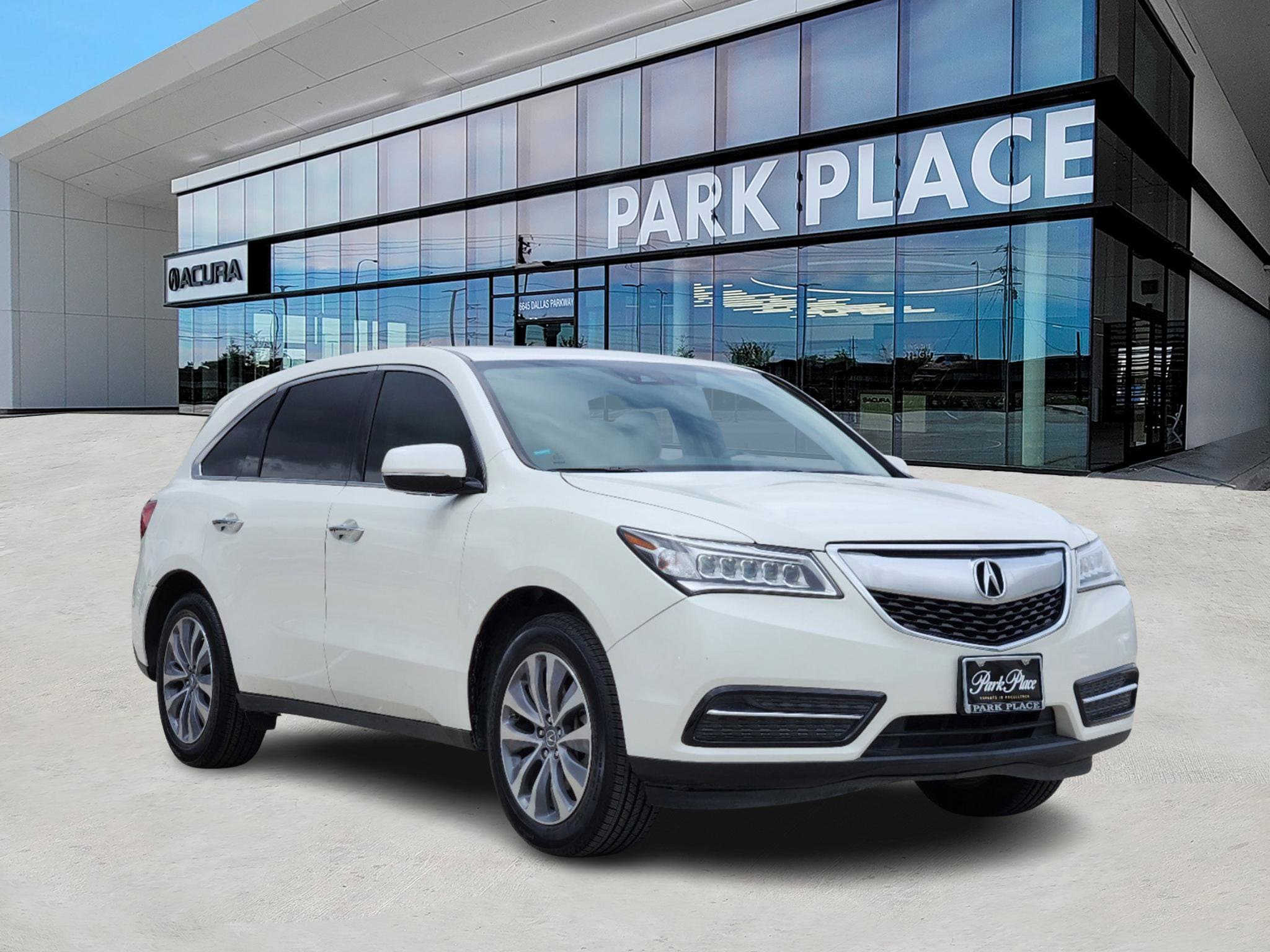 Certified 2016 Acura MDX Technology Package with VIN 5FRYD3H41GB010367 for sale in Plano, TX