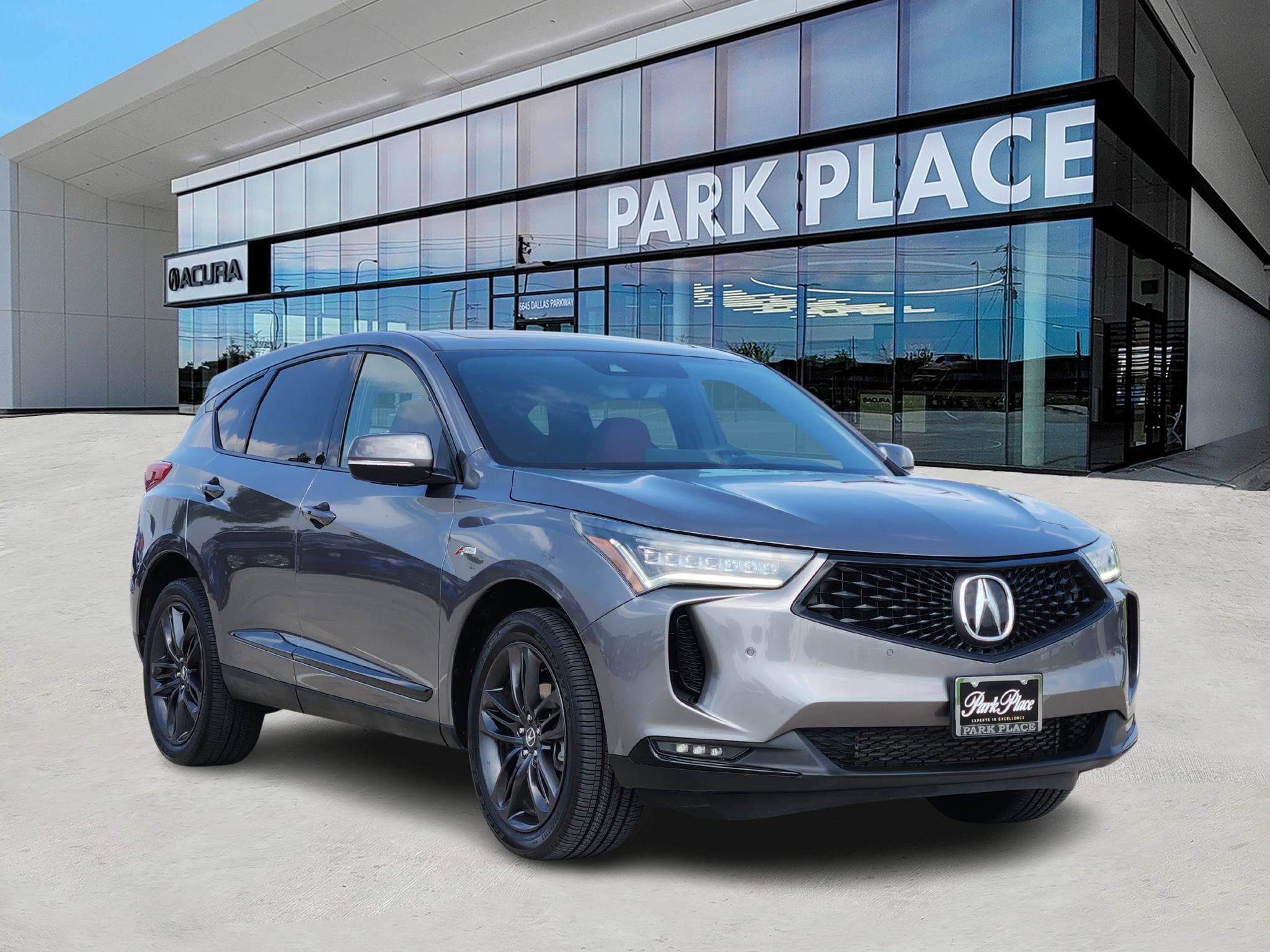 Certified 2022 Acura RDX A-Spec Package with VIN 5J8TC2H61NL006681 for sale in Plano, TX