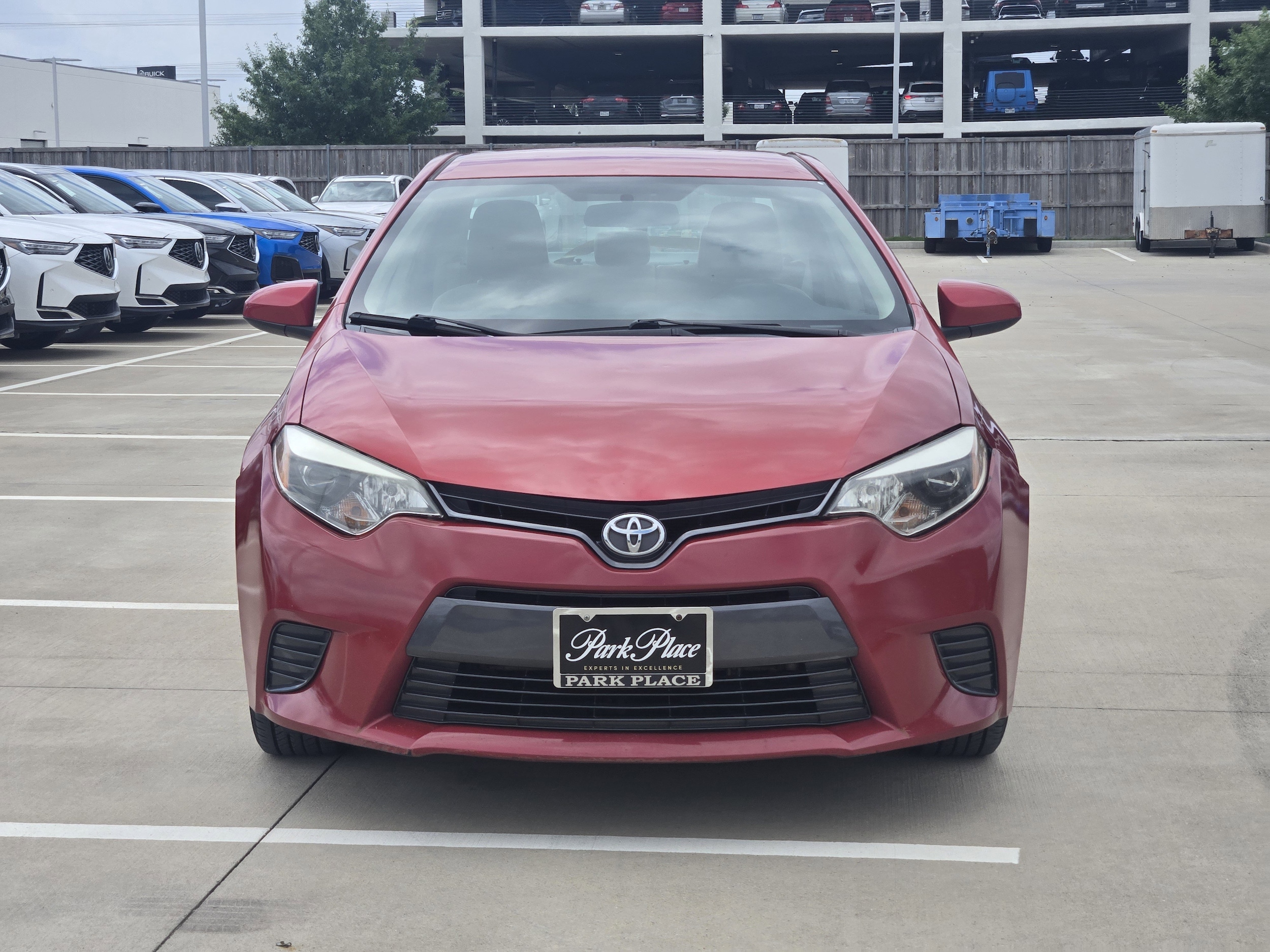 Used 2016 Toyota Corolla LE with VIN 5YFBURHE9GP406280 for sale in Plano, TX