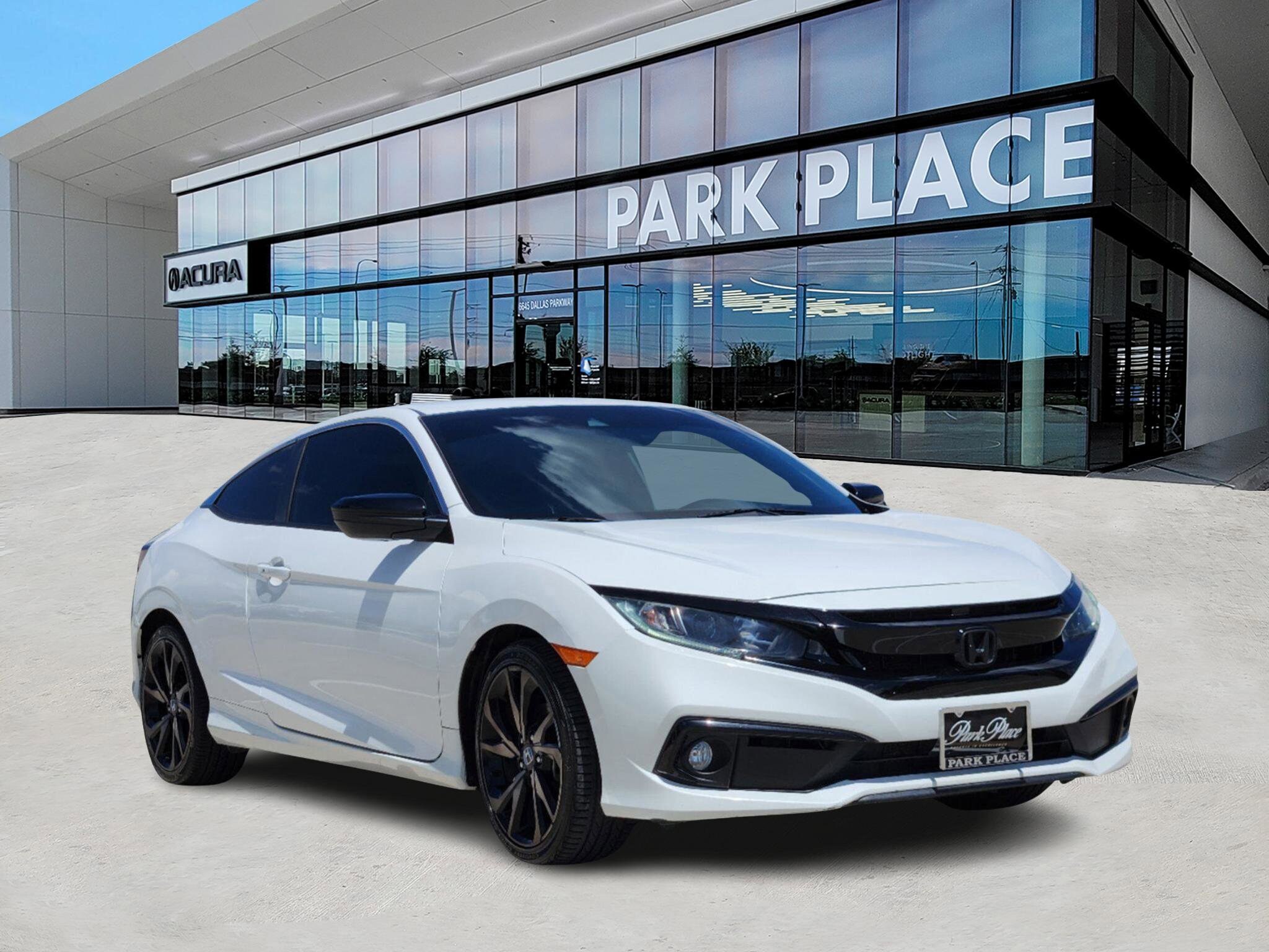 Used 2019 Honda Civic Sport with VIN 2HGFC4B85KH305733 for sale in Plano, TX