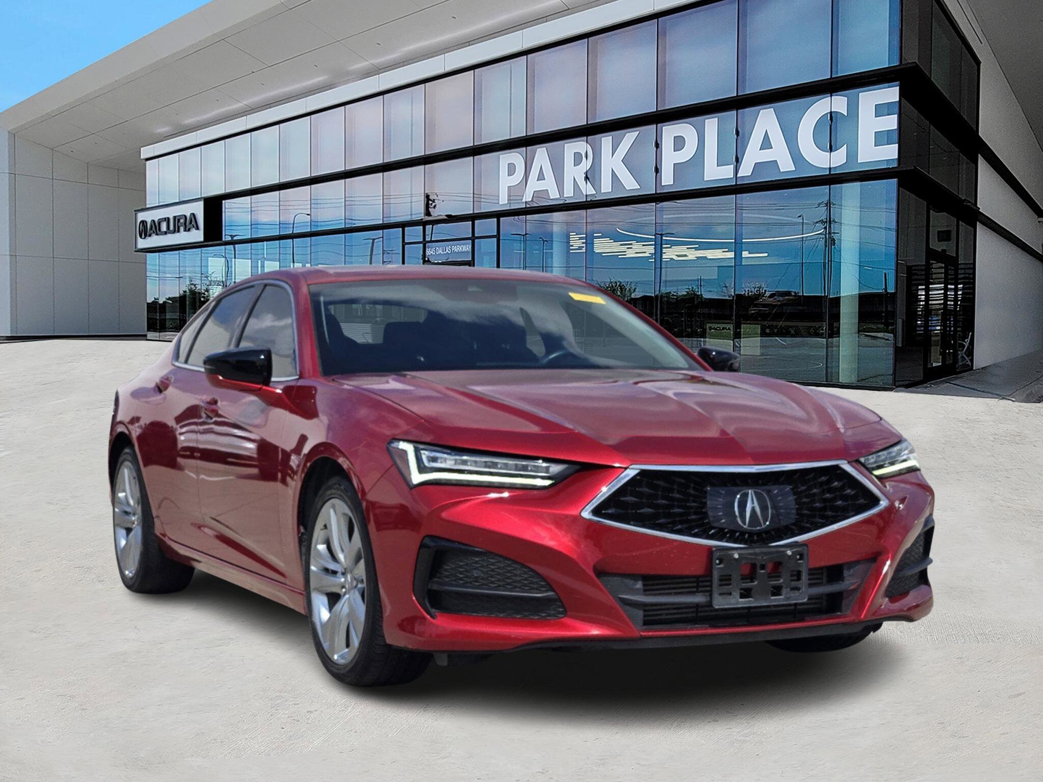 Certified 2021 Acura TLX Technology Package with VIN 19UUB5F42MA015362 for sale in Plano, TX