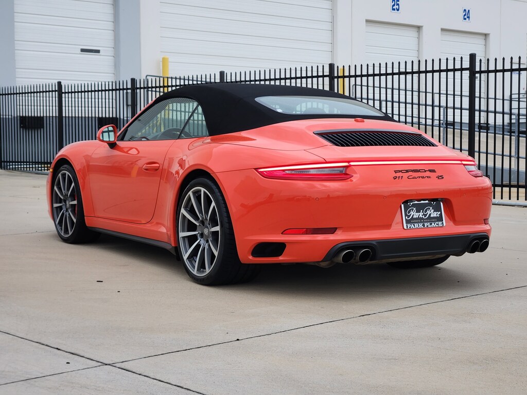 Used 2019 Porsche 911 Carrera 4S Cabriolet