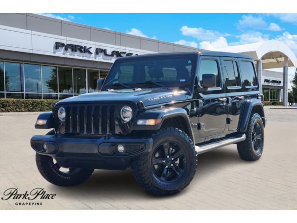 Used 2021 Jeep Wrangler Unlimited Sahara Altitude SUV