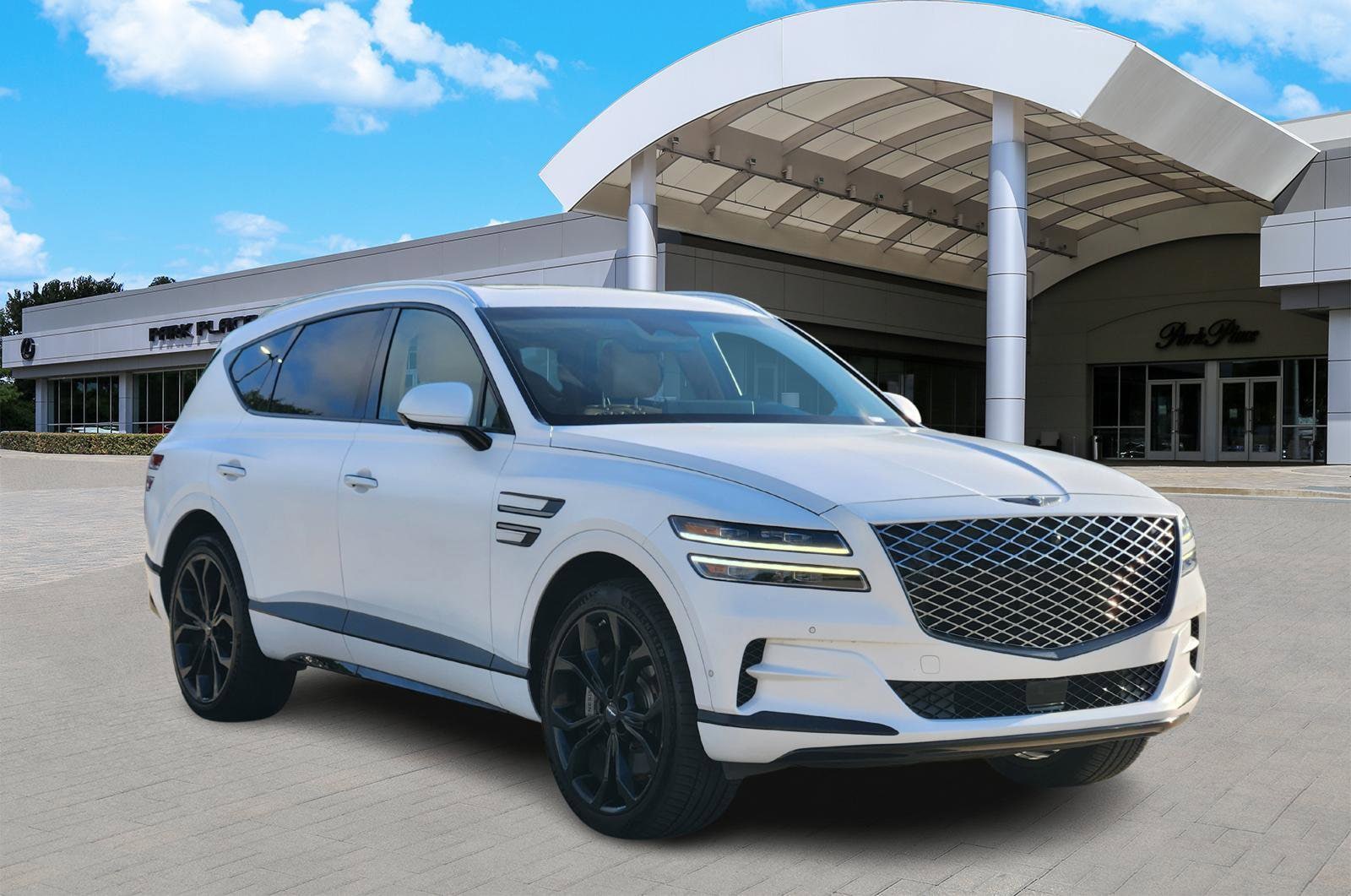 Used 2022 GENESIS GV80 Prestige Signature with VIN KMUHCESC1NU101656 for sale in Grapevine, TX