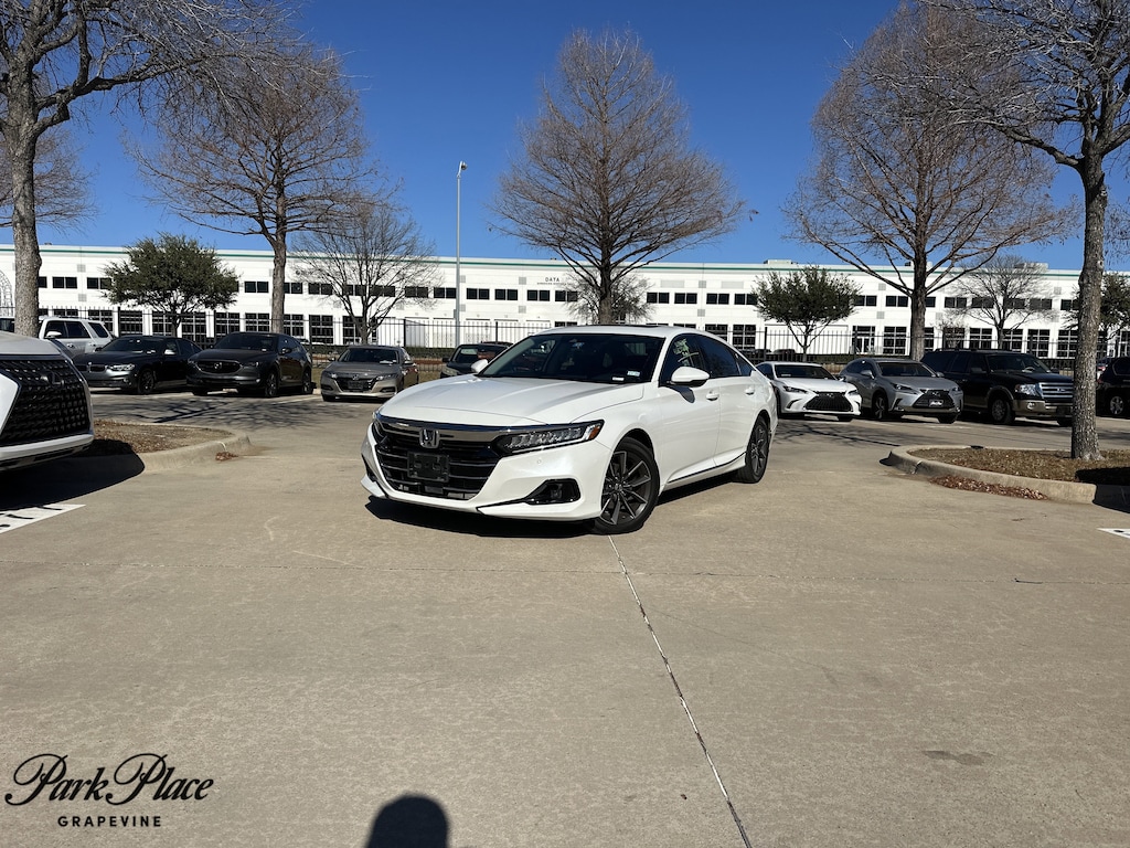 Used 2021 Honda Accord EX-L Sedan