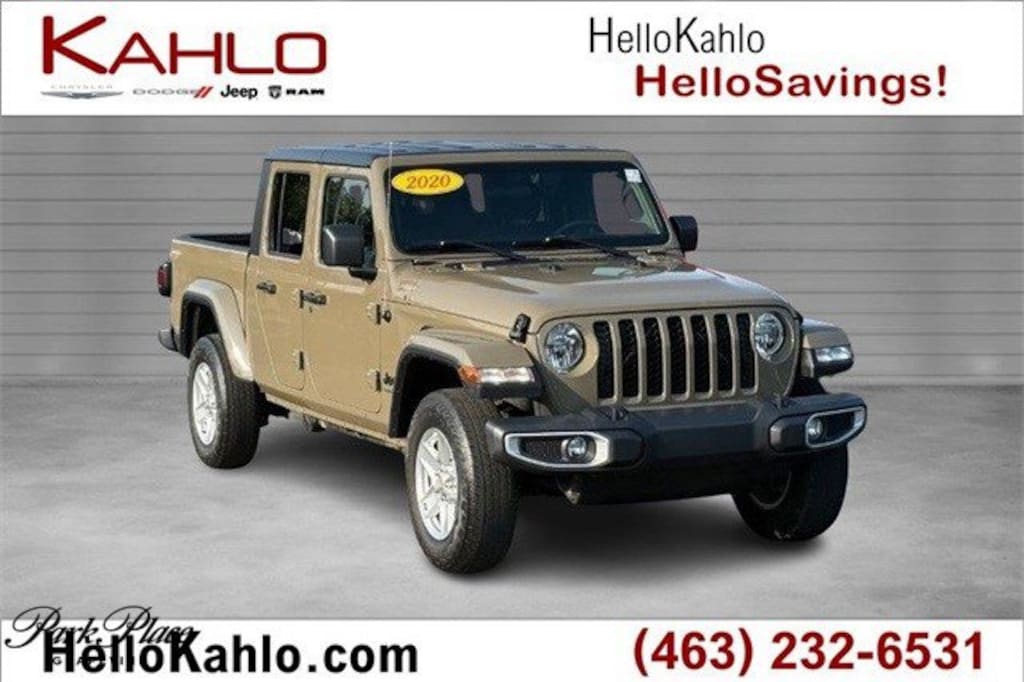 Used 2020 Jeep Gladiator Sport Truck Crew Cab