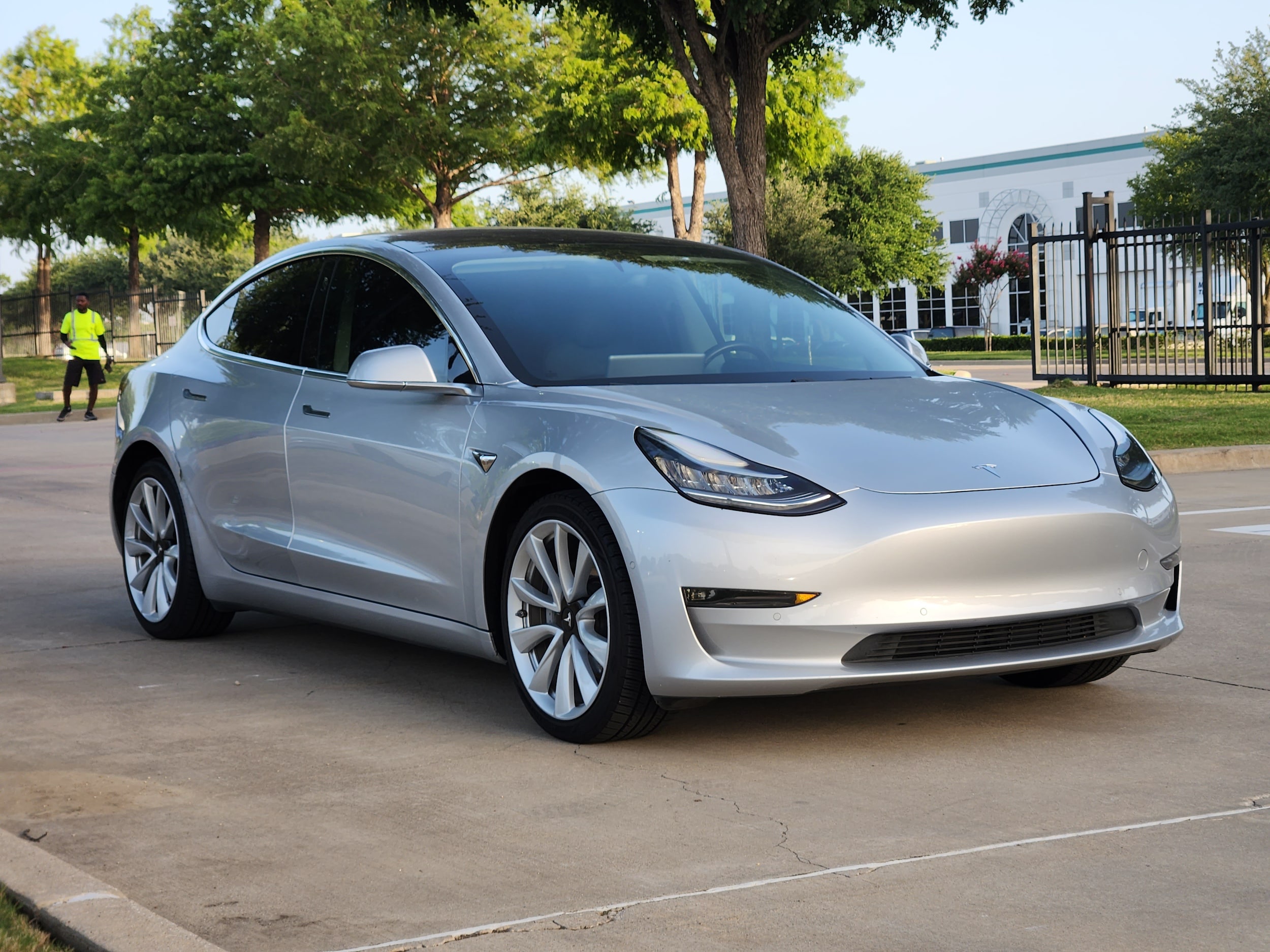 Used 2018 Tesla Model 3 Long Range with VIN 5YJ3E1EA4JF036654 for sale in Grapevine, TX