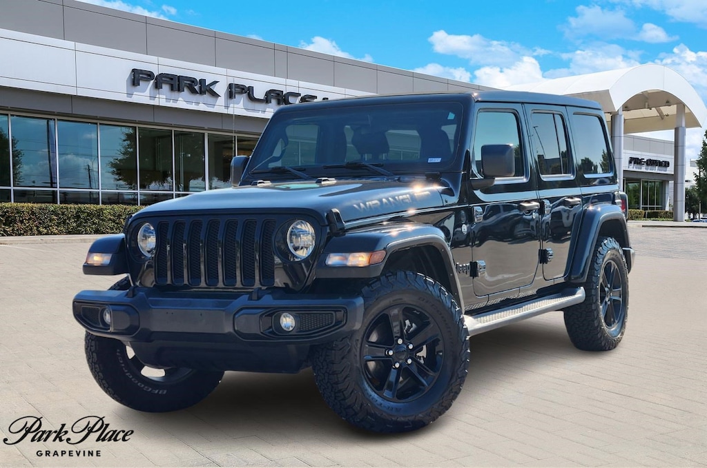 Used 2021 Jeep Wrangler Unlimited Sahara Altitude SUV