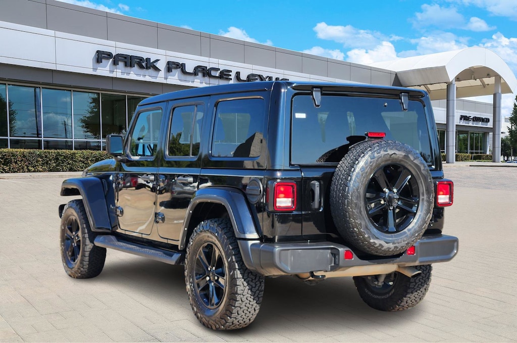 Used 2021 Jeep Wrangler Unlimited Sahara Altitude SUV