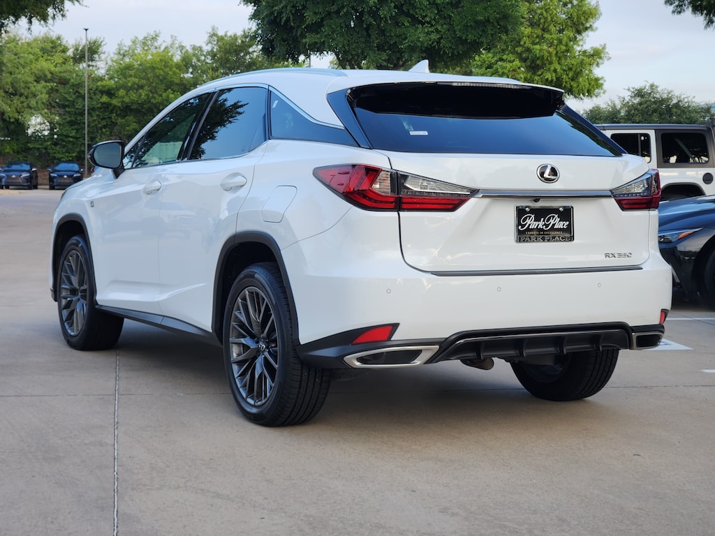 Certified 2022 Lexus RX 350 F Sport SUV