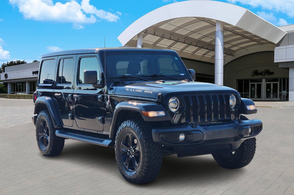 Used 2021 Jeep Wrangler Unlimited Sahara Altitude SUV