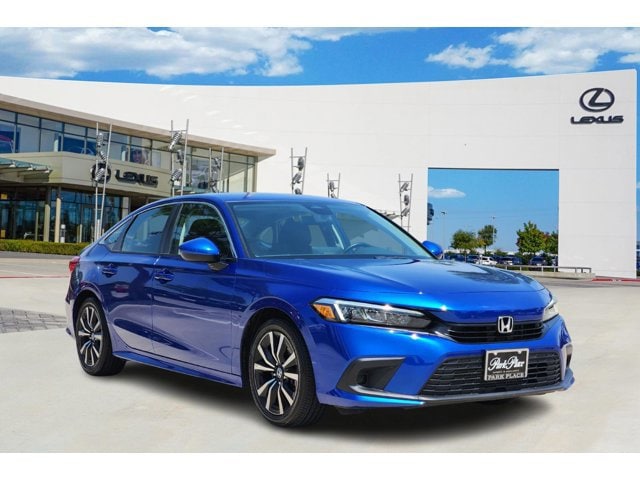 Used 2023 Honda Civic EX with VIN 2HGFE1F72PH304539 for sale in Fort Worth, TX