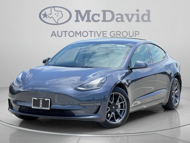 Used 2022 Tesla Model 3 Long Range with VIN 5YJ3E1EB9NF344725 for sale in Plano, TX