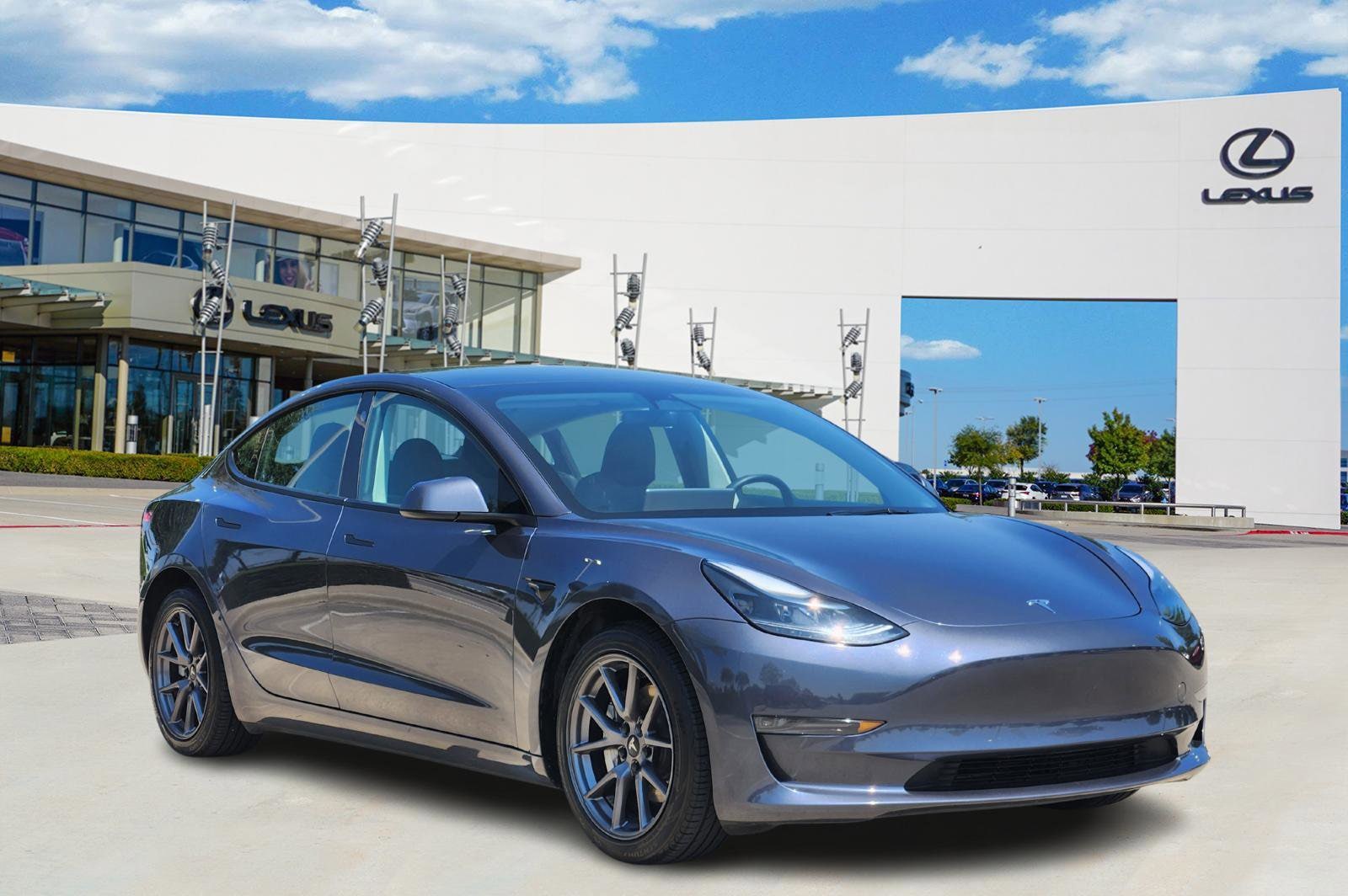 Used 2023 Tesla Model 3 Base with VIN 5YJ3E1EA1PF598407 for sale in Plano, TX