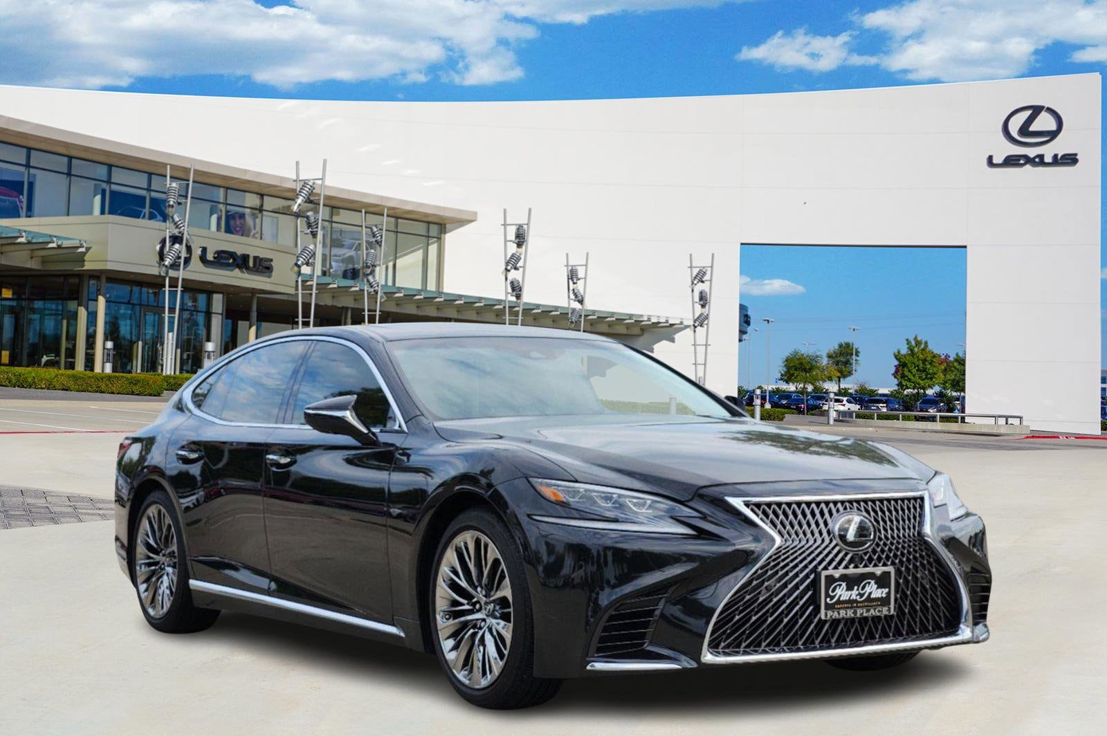 Certified 2019 Lexus LS 500 F SPORT with VIN JTHB51FF6K5009835 for sale in Plano, TX