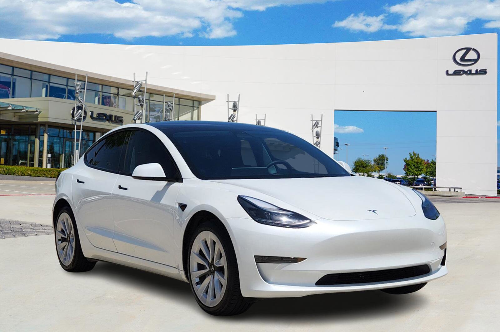 Used 2023 Tesla Model 3  with VIN 5YJ3E1EA3PF573850 for sale in Plano, TX