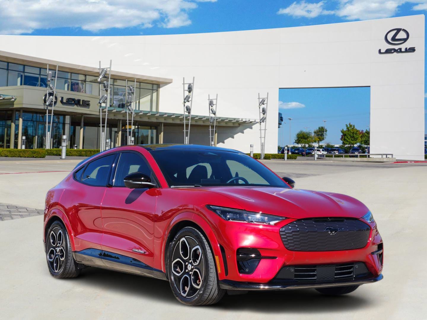 Used 2022 Ford Mustang Mach-E GT AWD with VIN 3FMTK4SE9NMA44117 for sale in Plano, TX