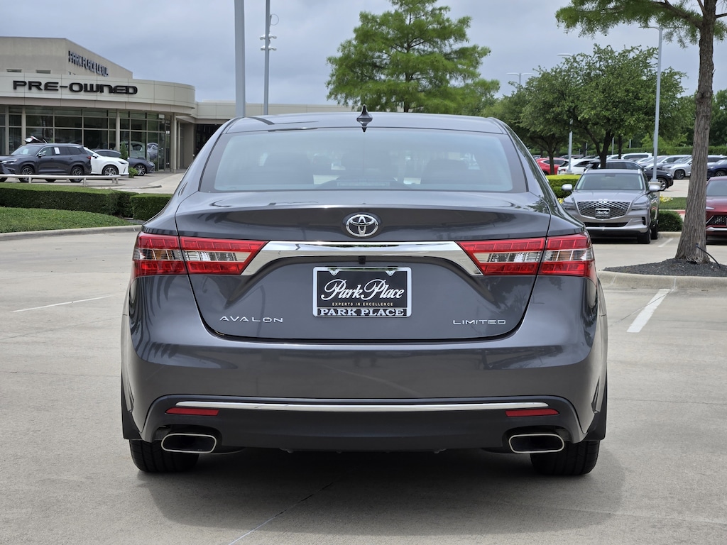 Used 2017 Toyota Avalon Limited Sedan