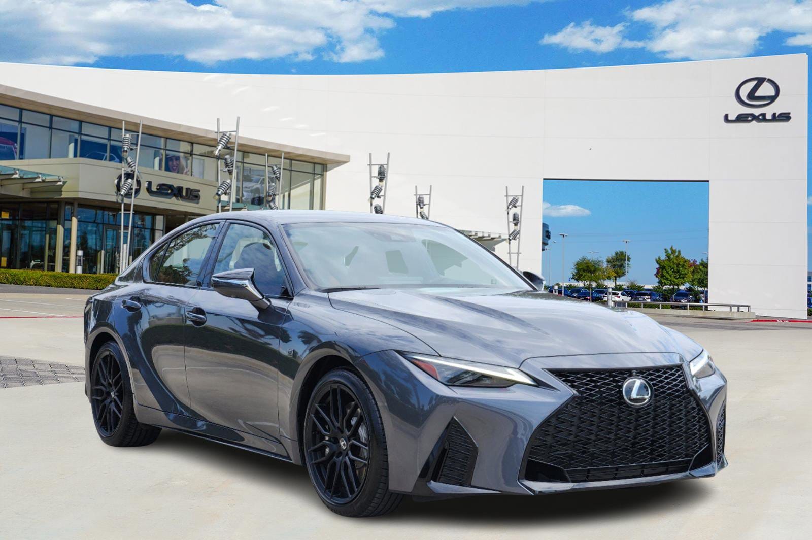 Certified 2023 Lexus IS 500 F SPORT PERFORMANCE with VIN JTHAP1D24P5003089 for sale in Plano, TX